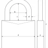 Abus Zahlenschloss 148TSA/30 B