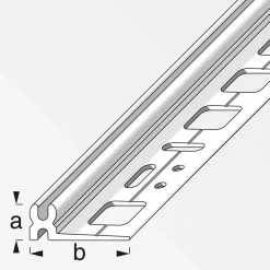 Alfer Trägerprofil Clipstech 1m braun