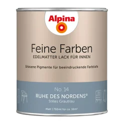 AlpinaBuntlack Feine Farben Lack No 14 Ruhe des Nordens edelmatt 750ml