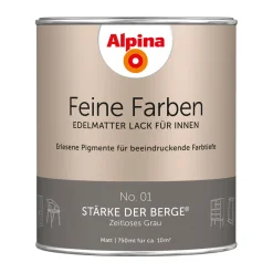 AlpinaBuntlack Feine Farben Lack No 01 Stärke der Berge edelmatt 750ml
