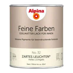 AlpinaBuntlack Feine Farben Lack No 32 Zartes Leuchten edelmatt 750ml