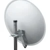 Alu-SAT-Spiegel 80 cm, hellgrauAlu-Line