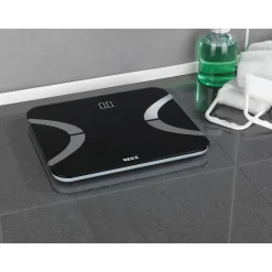 Analysewaage LED BT 30x26cm, schwarz