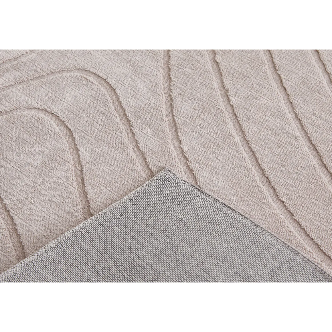 andiamo Teppich Dale 80x150 cm greige