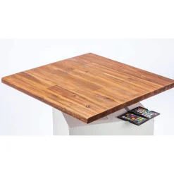 Arbeitsplatte Akazie geo.2-Schicht 2400 x 600 x 26 mm