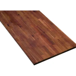 Arbeitsplatte Akazie geo.2-Schicht 2400 x 600 x 26 mm