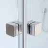 Aurlane Komplettdusche Essential, eckig, Farbe: Silber, 85x85x197,5cm