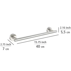 Badetuchstange 40 cm , Bosio Edelst.matt