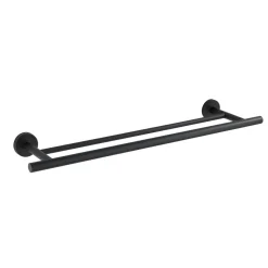 Badetuchstange Duo Bosio Black matt