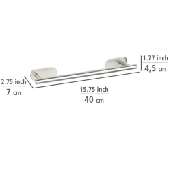 Badetuchstange Uno 40 cm Orea MattTurbo-Lock Edelstahl