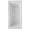 Badewanne Rosa 180x80 cm, weiss