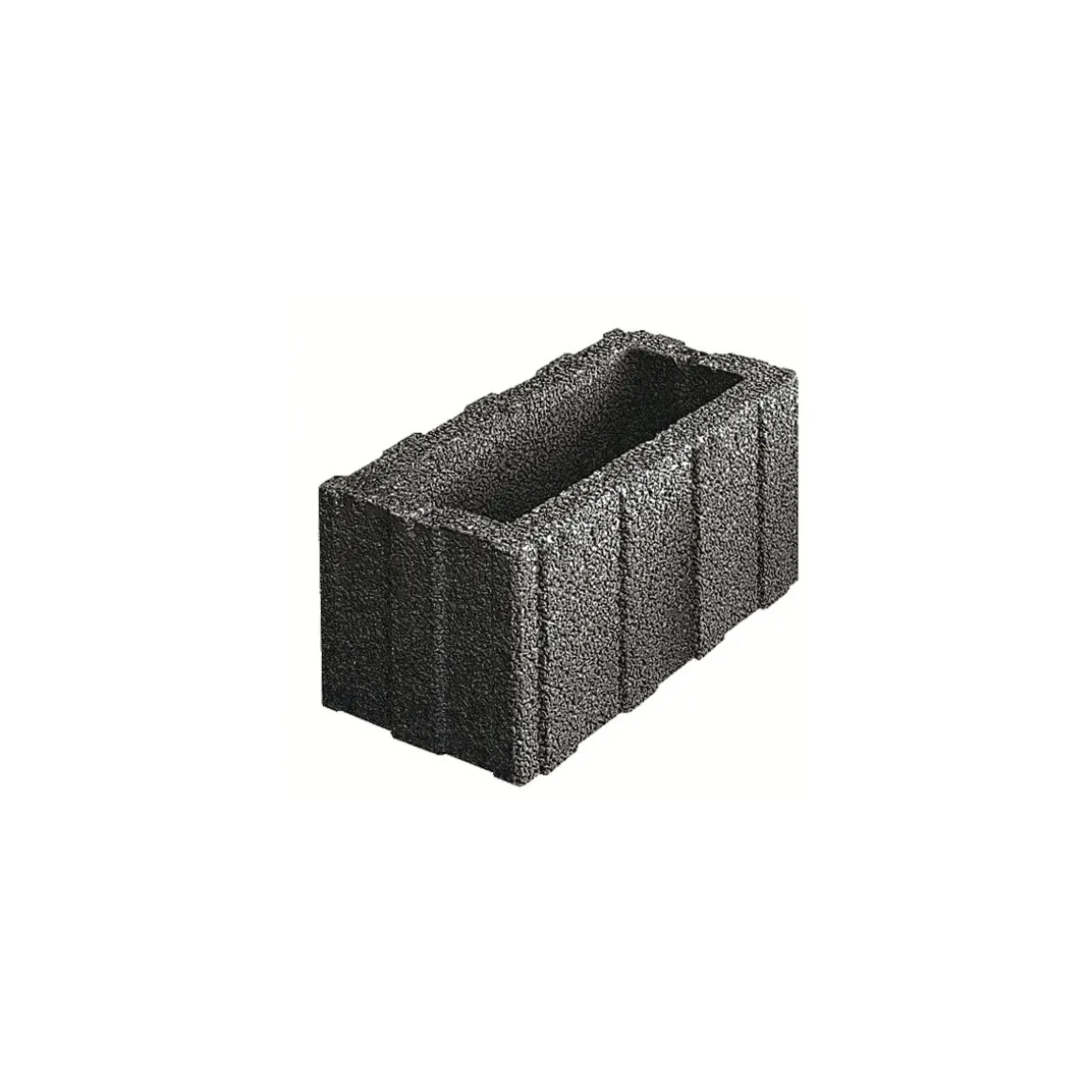 Bambinoflor 1/1-Stein, 40x20x20 cmanthrazit