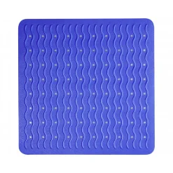 BasicDuscheinlage Lido neon-blau