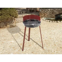 Basic Holzkohle-Rundgrill 39 x 41,5 x 56 cm