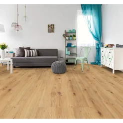 Basic Laminatboden Eiche Silent 138 x 19,3 cm