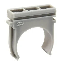 Basic Rohr-Klemmschelle EN25 grau 25 St.