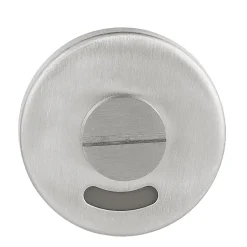 Basic WC-Rosette silber