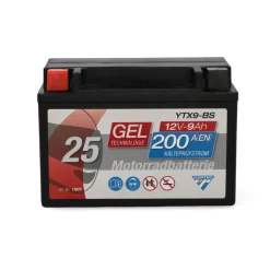 Batterie GEL YTX9-BS 9Ah 200A