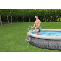Bestway Poolleiter Flowclear 100 x 45 cm für 76 und 84 cm Höhe