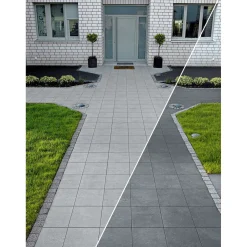 Beton Gehwegplatte grau 40x40x4 cmmit Fase