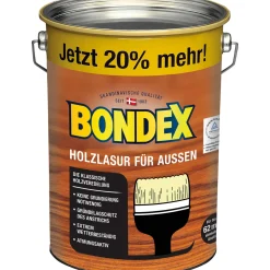 Bondex Holzlasur für Außen Dunkelgrau 4,8 L