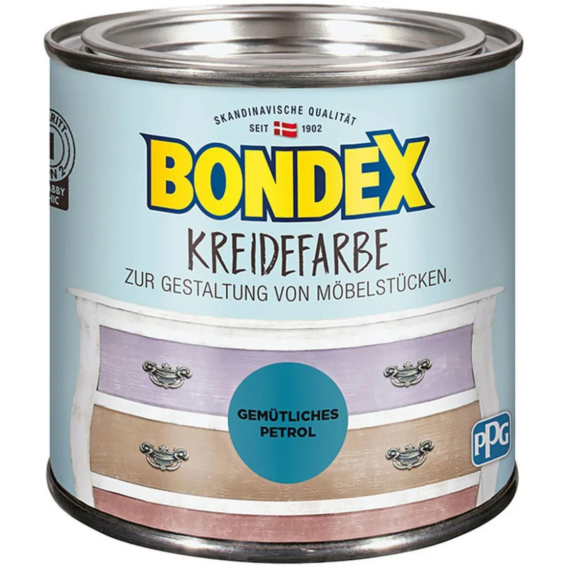 Bondex Kreidefarbe gemütliches petrol