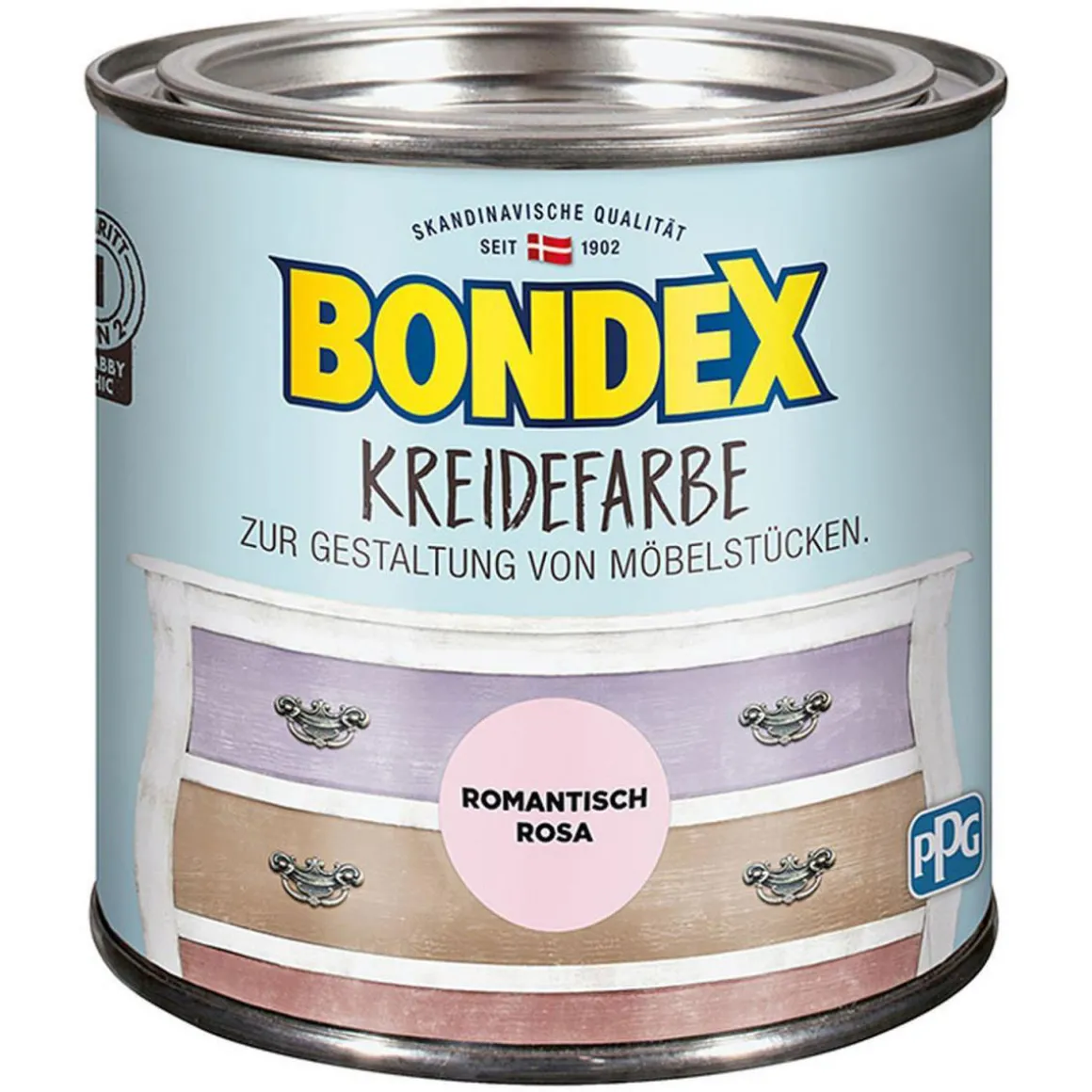 Bondex Kreidefarbe Romantisch Rosa 500 ml