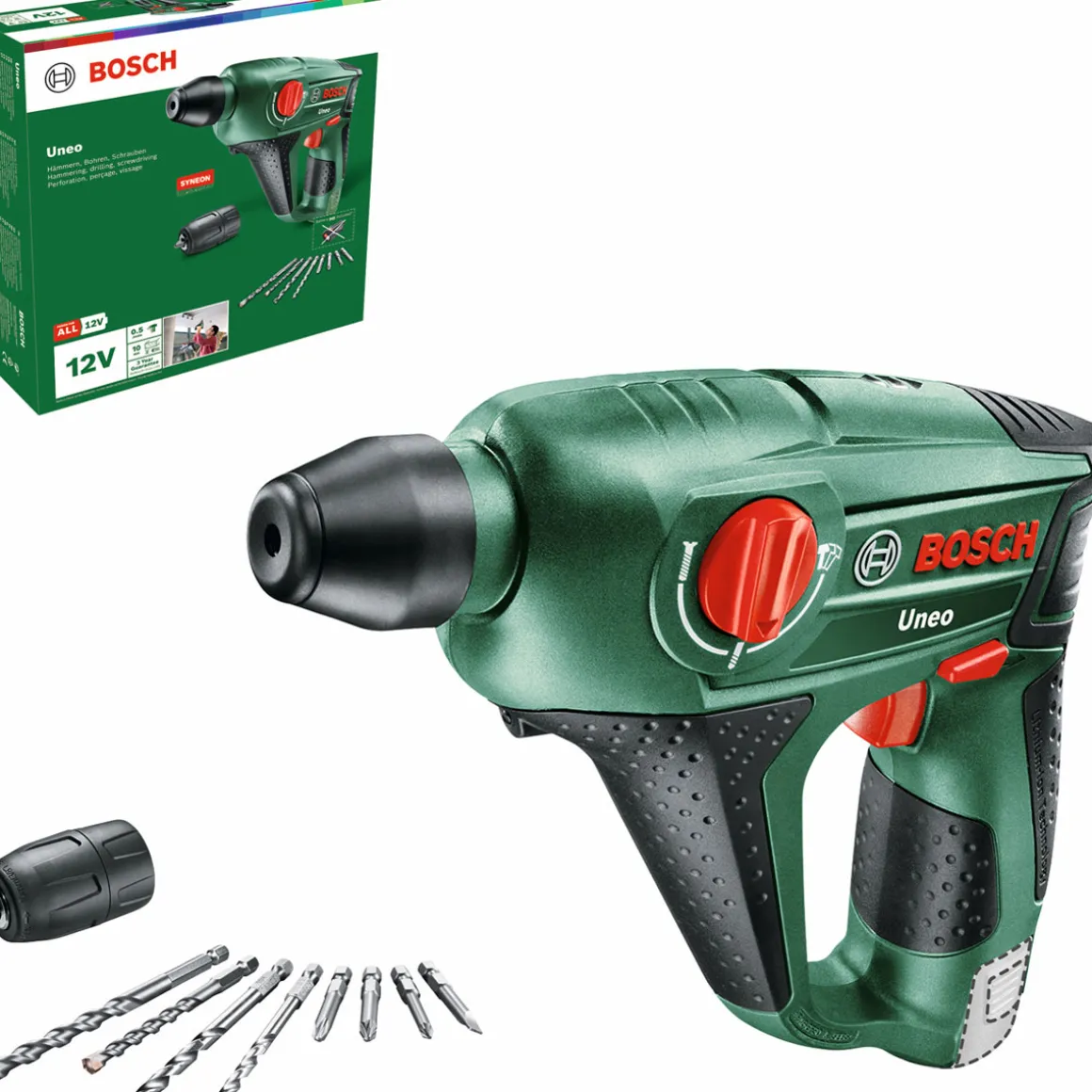 BoschAkku-Bohrhammer Uneo ohne Akku