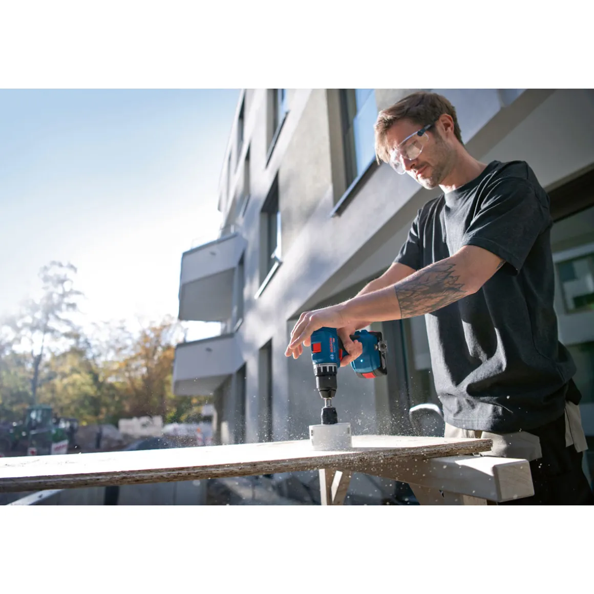 Bosch Akku-Bohrschrauber GSR 18 V-45 Professional in L-BOXX 136
