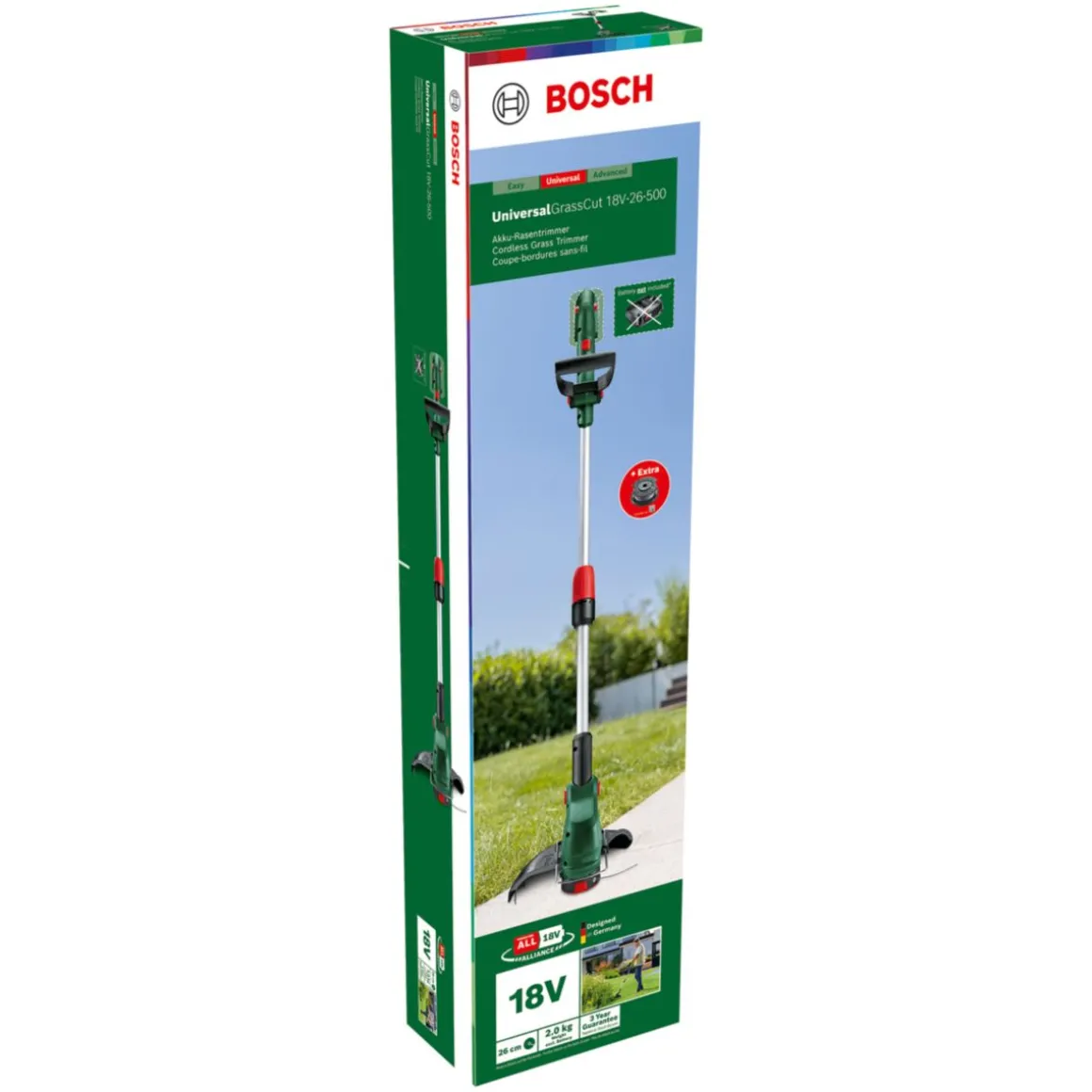 Bosch Akku-Rasentrimmer UniversalGrassCut 18V-26-500 solo