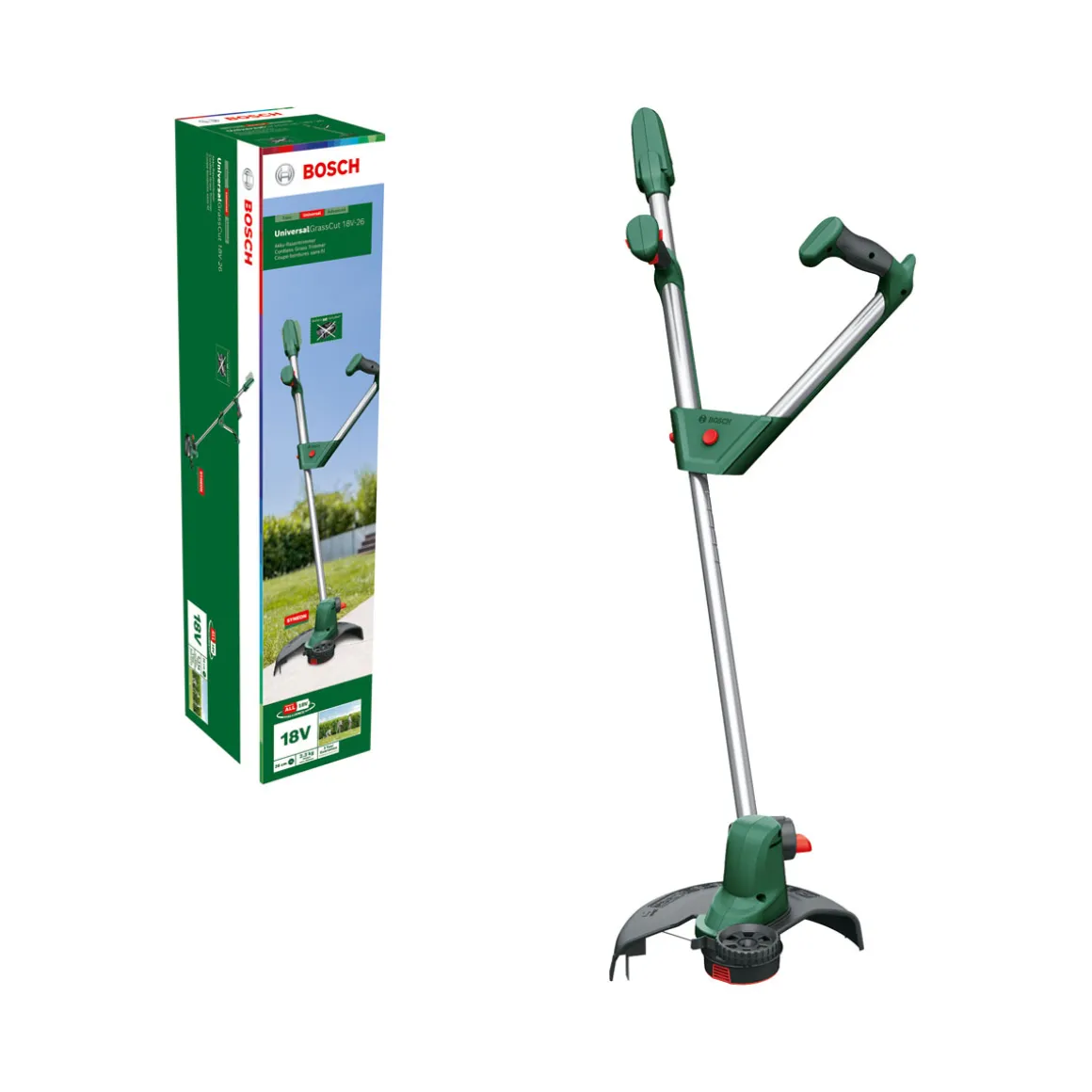 BoschAkku-Rasentrimmer UniversalGrassCut 18V
