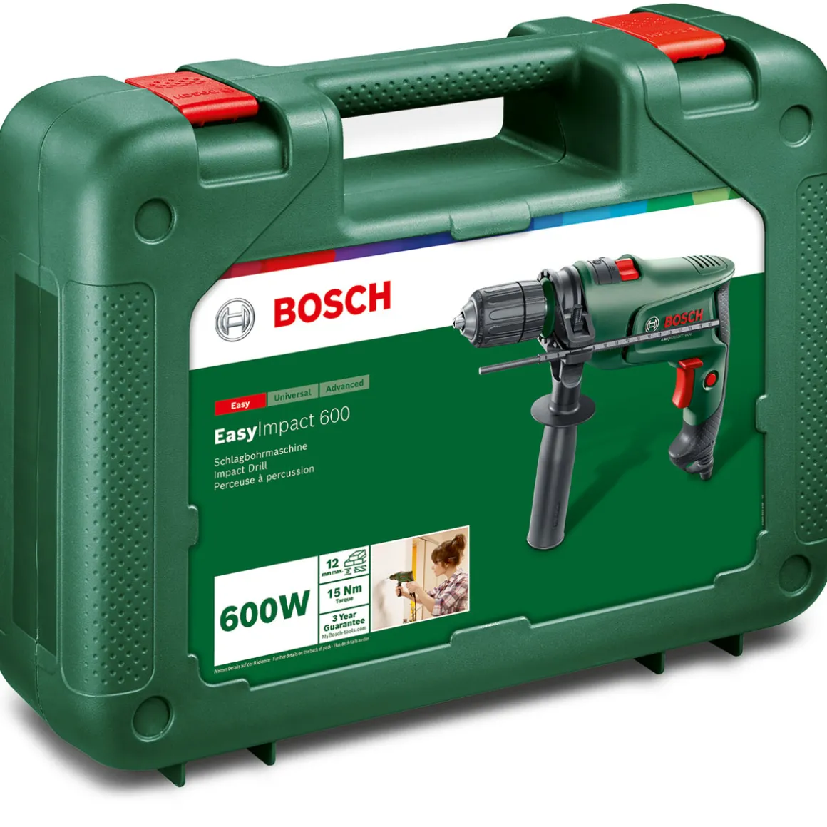 BoschAkku-Schlagbohrmaschine EasyImpact 600