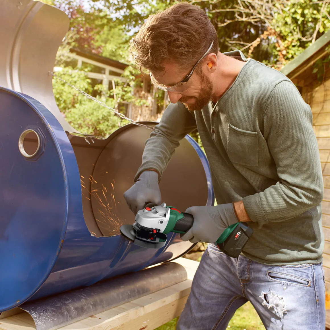 BoschAkku-Winkelschleifer Advanced Grind 18V-80