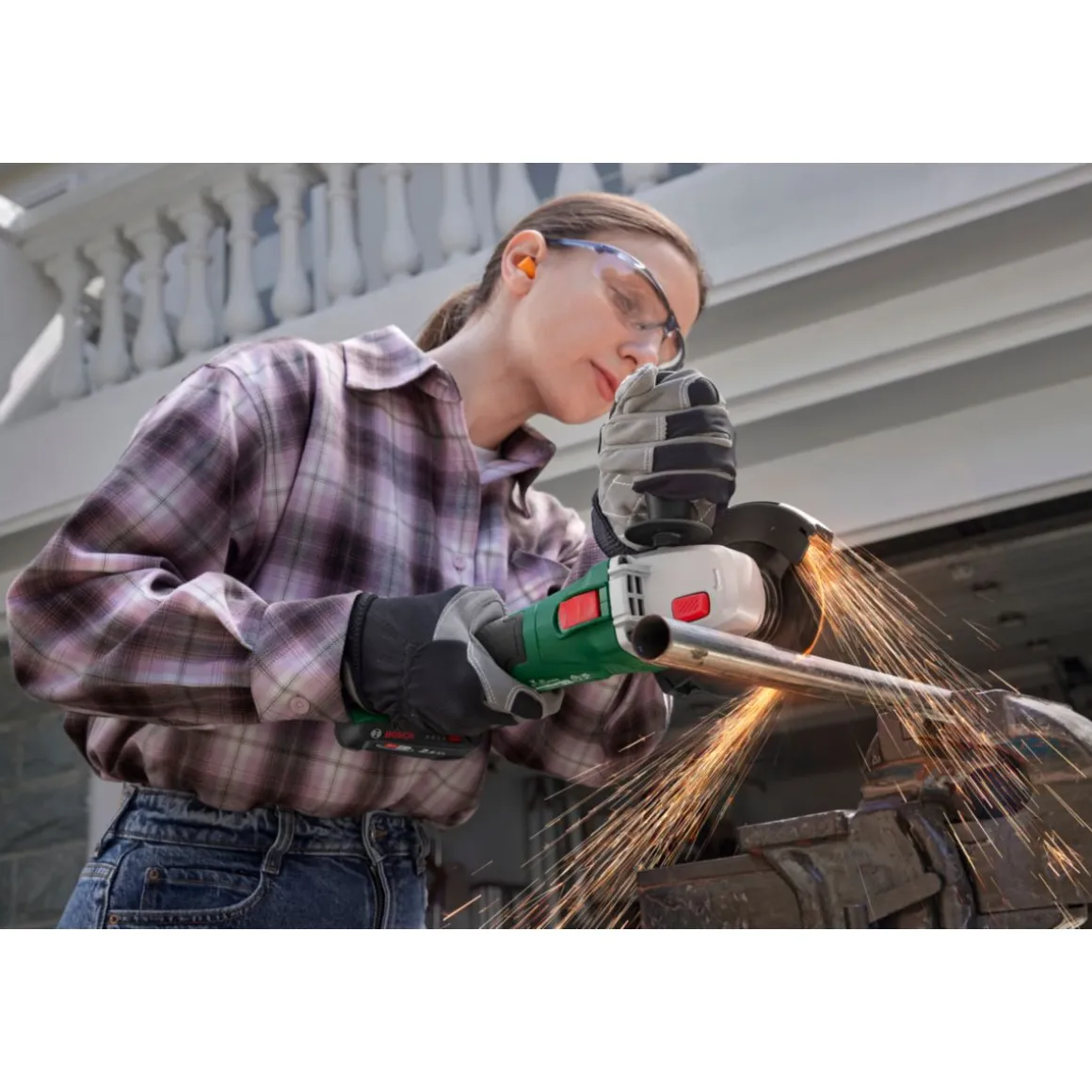 Bosch Akku-Winkelschleifer PWS18V-70 solo