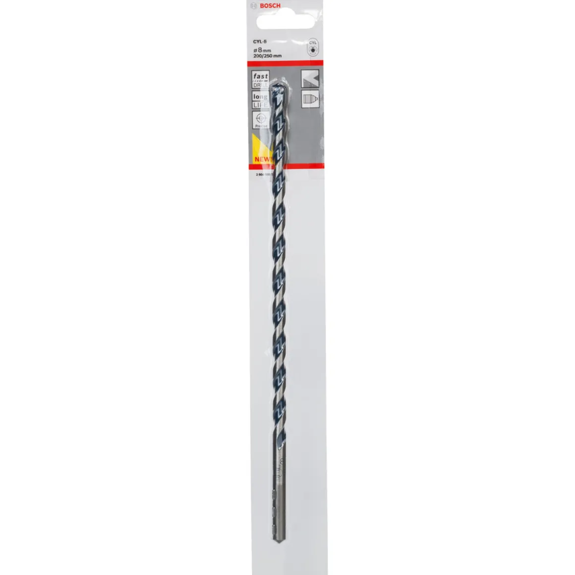 Bosch Betonbohrer CYL-5 8 x 200 x 250 mm