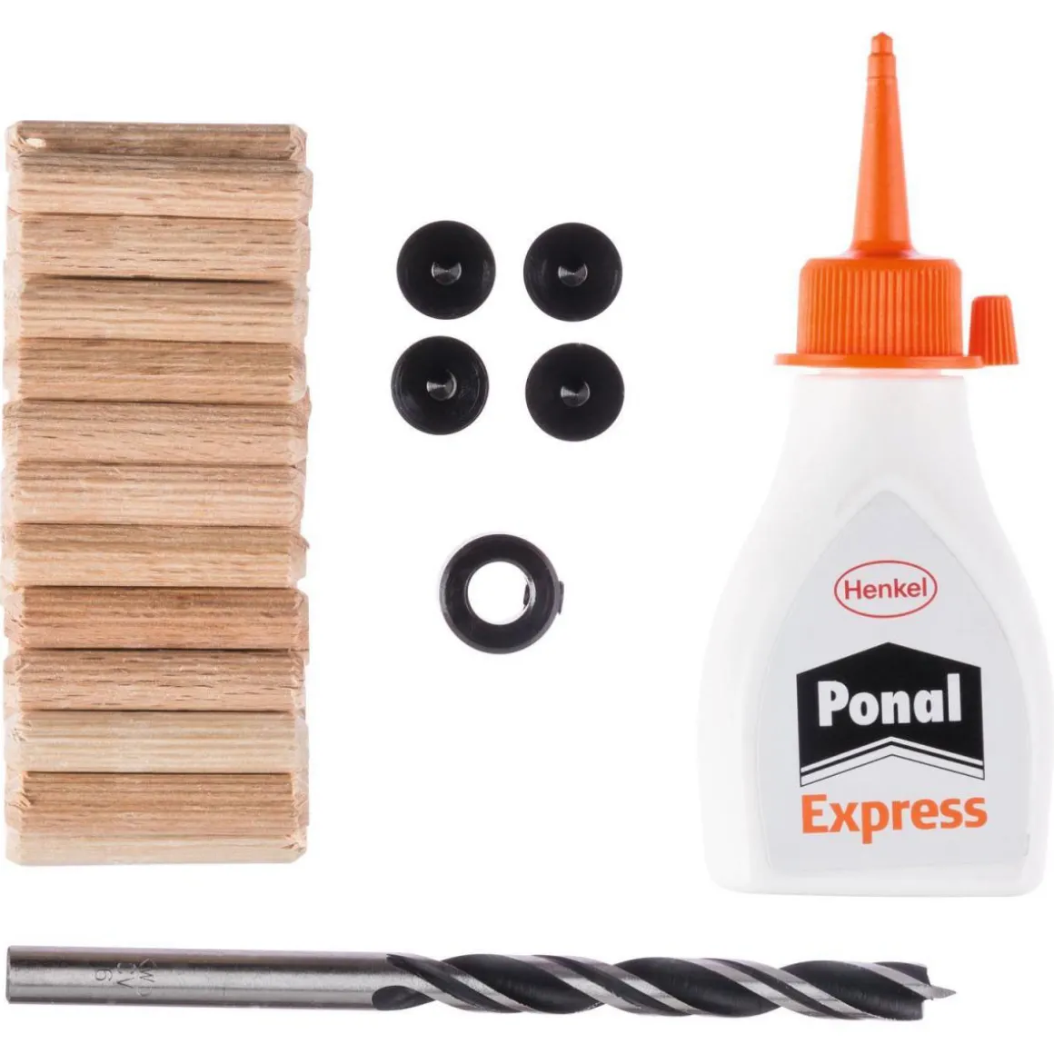 BoschDIY Dübelset 6 x 30 mm 32- teilig
