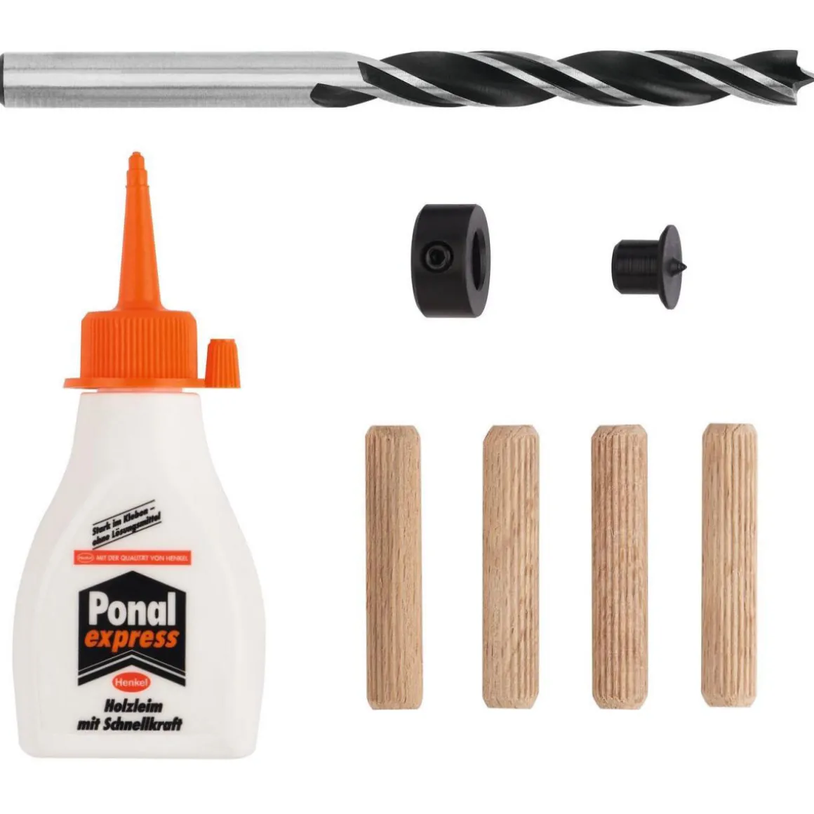 BoschDIY Dübelset 6 x 30 mm 32- teilig