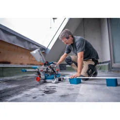 Bosch Professional Akku Kapp- und Gehrungssäge Biturbo GCM 18V-216 D