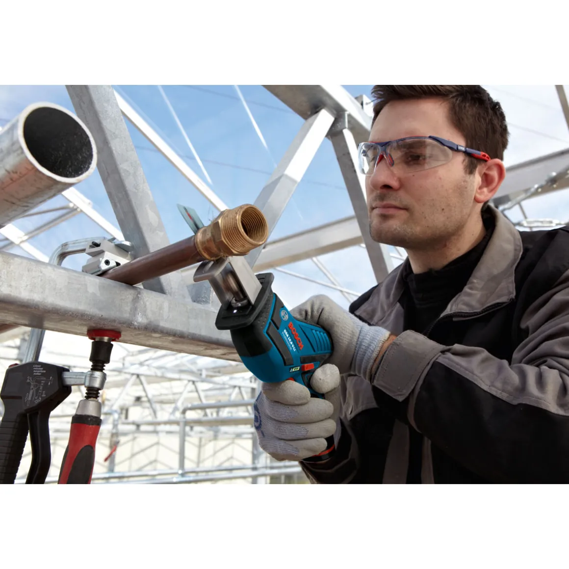 Bosch Professional Akku-Säbelsäge GSA 12V-14 solo