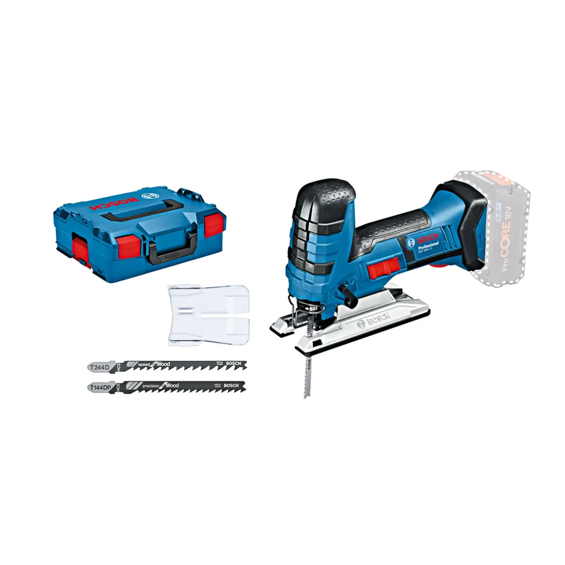 Bosch Professional Akku-Stichsäge GST 18V-LI S solo