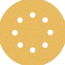 Bosch ProfessionalExpert C470 Schleifpapier mit 8 Löchern für Exzenterschleifer 125 mm G 80 5- teilig