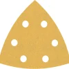 Bosch ProfessionalExpert C470 Schleifpapier für Deltaschleifer 93 mm G 180 5 Stück
