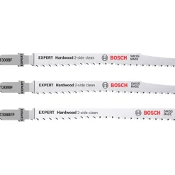 Bosch ProfessionalExpert Hardwood 2-side clean Stichsägeblatt-Set 2- teilig T308BF/BFP