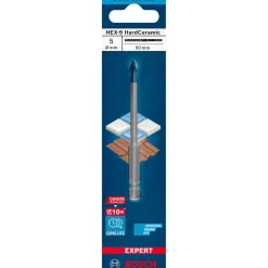 Bosch ProfessionalExpert HEX-9 HardCeramic Bohrer 5 x 90 mm