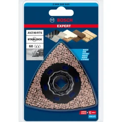 Bosch ProfessionalExpert Sanding Plate AVZ 90 RT6 Blatt für Multifunktionswerkzeuge 90 mm