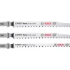 Bosch ProfessionalExpert Wood 2-side clean Stichsägeblatt-Set 3- teilig T308B/BO