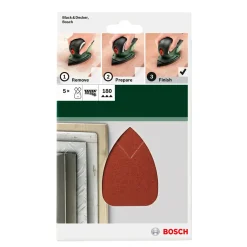 Bosch Professional Schleifblatt 95 x 135 mm G180 Klett