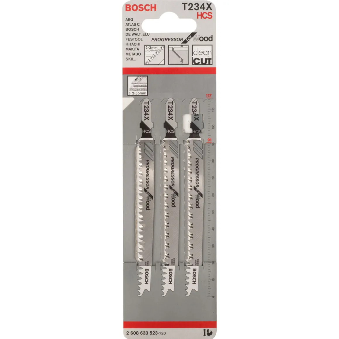 Bosch ProfessionalStichsägeblatt T 234 X Progressor for Wood