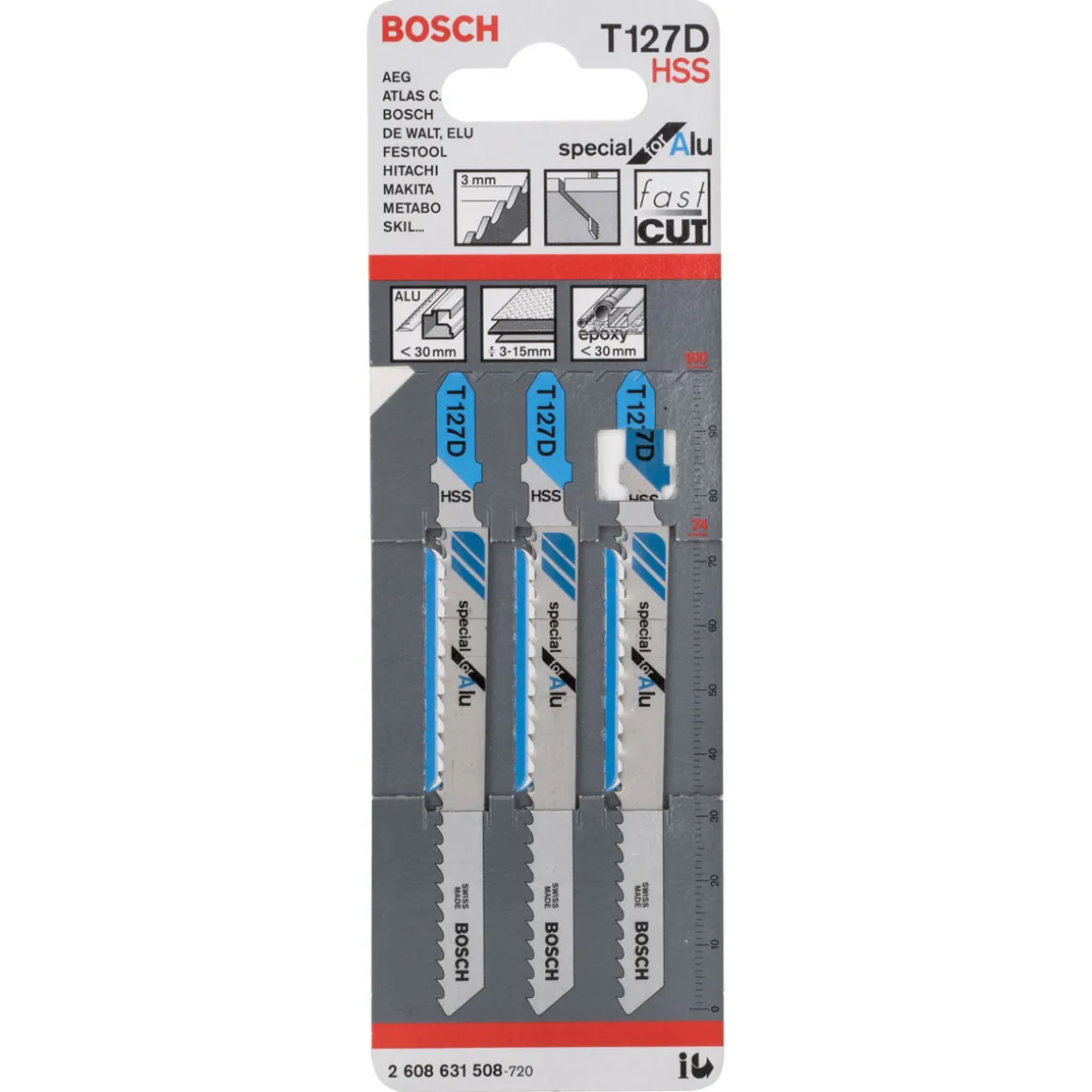 Bosch ProfessionalStichsägeblatt T 127 D Special for Alu