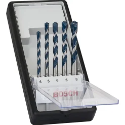 Bosch Professional5-teiliges CYL-5 Betonbohrer-Set Robust Line 4–8 mm